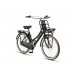 Altec Dutch 26 inch Meisjesfiets 3 versnellingen transportfiets Mat Zwart 
