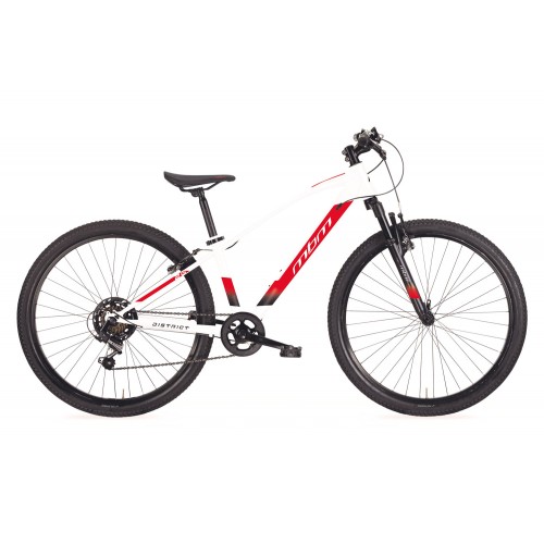 MBM District 26 Inch Jongensfiets 7 Versnellingen Wit Rood MBM District 26 Inch Jongensfiets 7 Versnellingen Wit Rood