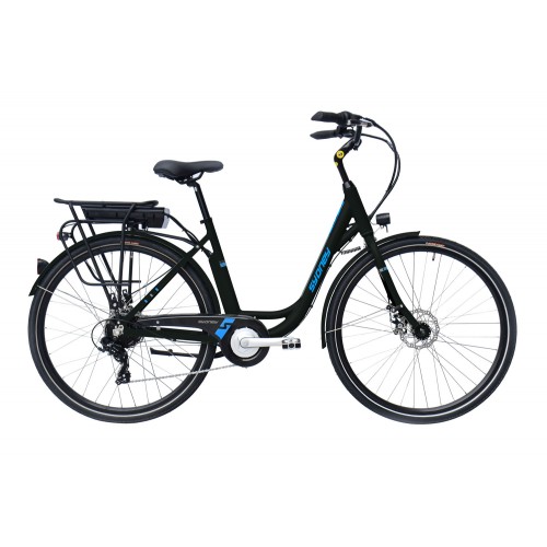 Sydney 28 Inch Elektrische Fiets Achtermotor M.disc 7 Versnellingen Zwart Sydney 28 Inch Elektrische Fiets Achtermotor M.disc 7 Versnellingen Zwart