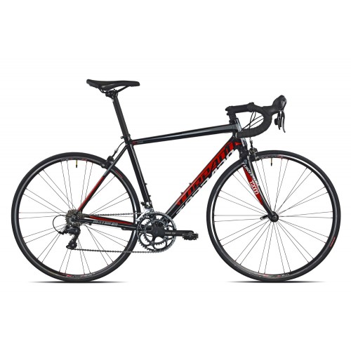 Torpado Destriero 28 Inch Racefiets 18 Versnellingen Zwart Rood Torpado Destriero 28 Inch Racefiets 18 Versnellingen Zwart Rood