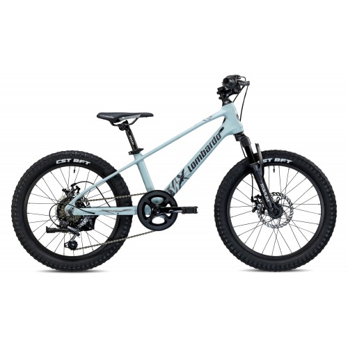 Lombardo Vesuvio 20 Inch Jongensfiets 7 Versnellingen M.disc Mat Lichtgroen Lombardo Vesuvio 20 Inch Jongensfiets 7 Versnellingen M.disc Mat Lichtgroen
