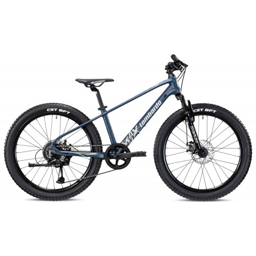 Lombardo Vesuvio 24 Inch Jongensfiets 21 Versnellingen M.disc Mat Blauw Lombardo Vesuvio 24 Inch Jongensfiets 21 Versnellingen M.disc Mat Blauw
