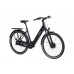 Altec Ciro 28 Inch Elektrische Fiets Dame Voorwielmotor 7 Versnellingen Mat Zwart