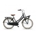 Altec Dutch 26 inch Meisjesfiets 3 versnellingen transportfiets Mat Zwart 