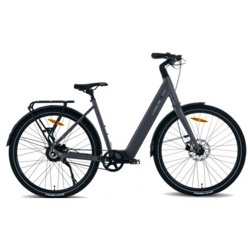 Vogue Motion Elektrische Damesfiets 28 Inch (Achterwielmotor) Belt Drive Cement Grijs Vogue Motion Elektrische Damesfiets 28 Inch (Achterwielmotor) Belt Drive Cement Grijs