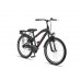 Altec Nevada 24 inch Jongensfiets Zwart Rood