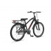 Altec Nevada 24 inch Jongensfiets Zwart Rood