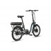 Altec Compact Elektrische Vouwfiets 7 Versnellingen (Voorwielmotor) Patrol Blue