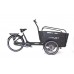 Vogue Carry 3 Elektrische Bakfiets Middenmotor Hydr. 8 Versnellingen Mat Zwart