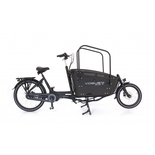Vogue Carry 2 Elektrische Bakfiets Mat Zwart Middenmotor Hydr. 8 Versnellingen Vogue Carry 2 Elektrische Bakfiets Mat Zwart Middenmotor Hydr. 8 Versnellingen