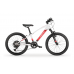 MBM District 24 Inch Mountainbike Jongens Wit-Rood 7 Versnellingen