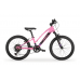MBM District 24 Inch Mountainbike Meisjes Fuschia-Zwart 7 Versnellingen