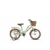 Geroni Milano 16 Inch Meisjesfiets Munt Groen