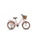 Geroni Milano 16 Inch Meisjesfiets Roze