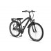 Altec Attack Plus 26 Inch Jongensfiets 3 versnellingen Mat Zwart