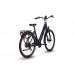 Crown Porto 28 Inch E-bike Dame 7 Versnellingen (Achterwielaandrijving) Hydraulisch Night Blue