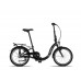 Pacto Seven Vouwfiets 20 Inch 3 Versnellingen Mat Zwart