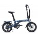 Vogue Mini Elektrische Vouwfiets 6 Versnellingen 16 inch Dark Blue