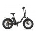 Altec Focus-s Elektrische-Fatbike Vouwfiets 8 Versnellingen Zwart Achtermotor 