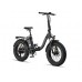 Altec Focus-s Elektrische-Fatbike Vouwfiets 8 Versnellingen Zwart Achtermotor 