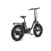 Altec Focus-s Elektrische-Fatbike Vouwfiets 8 Versnellingen Zwart Achtermotor 