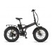 Altec Focus Elektrische-Fatbike Vouwfiets 8 Versnellingen Zwart Achtermotor 
