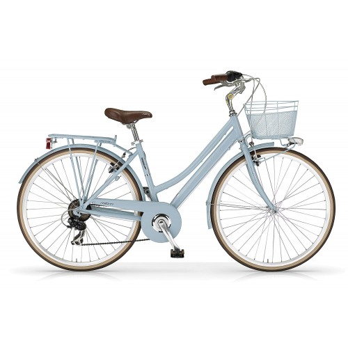 MBM Boulevard 28 Inch Damesfiets 6 Versnellingen Blauw MBM Boulevard 28 Inch Damesfiets 6 Versnellingen Blauw