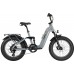 Lombardo Cassia Elektrische-Fatbike Achtermotor Hydr. 7 Versnellingen Grijs