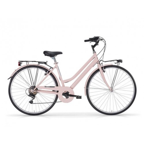 MBM Touring 28 Inch Damesfiets 6 Versnellingen Roze MBM Touring 28 Inch Damesfiets 6 Versnellingen Roze