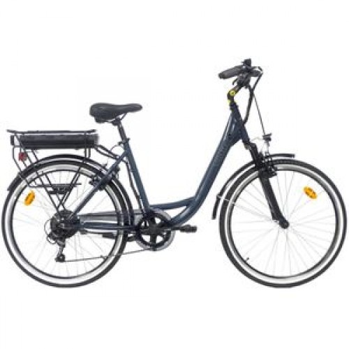 BZB Elektrische Damesfiets 26 Inch Deep Grey 7 Versnellingen BZB Elektrische Damesfiets 26 Inch Deep Grey 7 Versnellingen