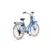 Altec Crown Berlijn 28 Inch Transportfiets Dame 7 Versnellingen Ice Blue