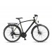 Altec Legarda 28 Inch Trekkingfiets Heren 24 Versnellingen Hydr. Zwart Lime