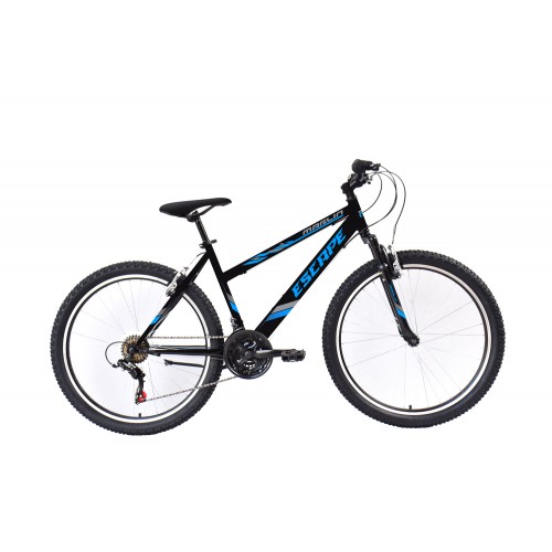 Marlin Escape Mountainbike 26 Inch 18 Versnellingen Zwart Blauw Marlin Escape Mountainbike 26 Inch 18 Versnellingen Zwart Blauw