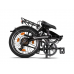 Pacto Three Vouwfiets 20 Inch 6 Versnellingen Black Pacto Three Vouwfiets 20 Inch 6 Versnellingen Black