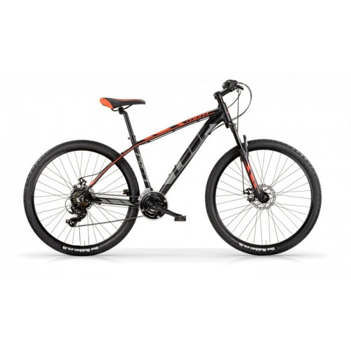 MBM Loop 29 Inch Mountainbike 21 Versnellingen M.disc Zwart Rood MBM Loop 29 Inch Mountainbike 21 Versnellingen M.disc Zwart Rood