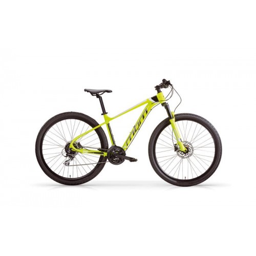 MBM Quarx 29 Inch Mountainbike 27 Versnellingen Hydraulische Schijfrem Groengeel MBM Quarx 29 Inch Mountainbike 27 Versnellingen Hydraulische Schijfrem Groengeel