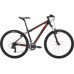 Mountainbike Deed Hoop 27,5 inch Zwart-Rood 21sp