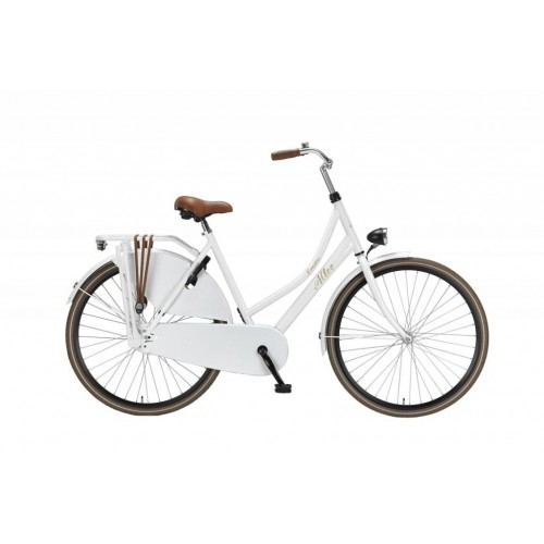 Altec london 28 inch omafiets snow white