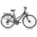 Lombardo Taranto 400 Damesfiets 28 Inch Mat Zwart 7 Versnellingen Lombardo Taranto 400 Damesfiets 28 Inch Mat Zwart 7 Versnellingen