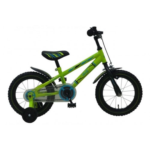 Volare Electric Green 14 inch jongensfiets