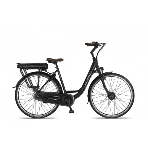 Altec Sapphire 28 Inch Elektrische Fiets Dame Mat Zwart 7 versnel