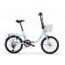 MBM Kangaroo Vouwfiets 6 versnellingen 20 Inch Lichtblauw