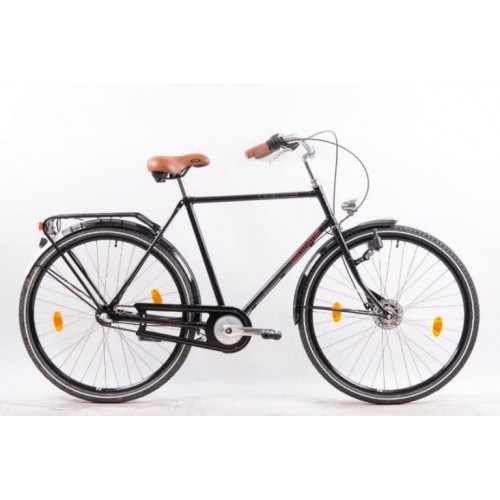 Minerva Retro Herenfiets 28 inch met 3 versnellingen Zwart